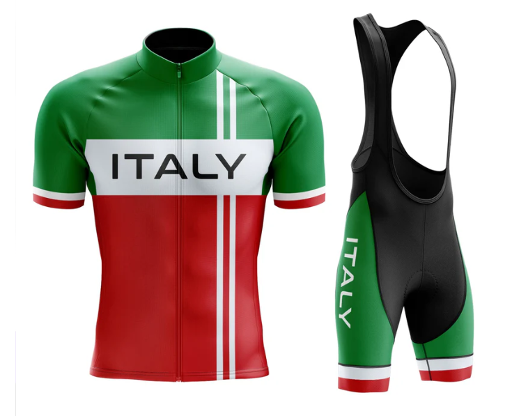 Personalized ITALY Cycling Jersey Set For Men