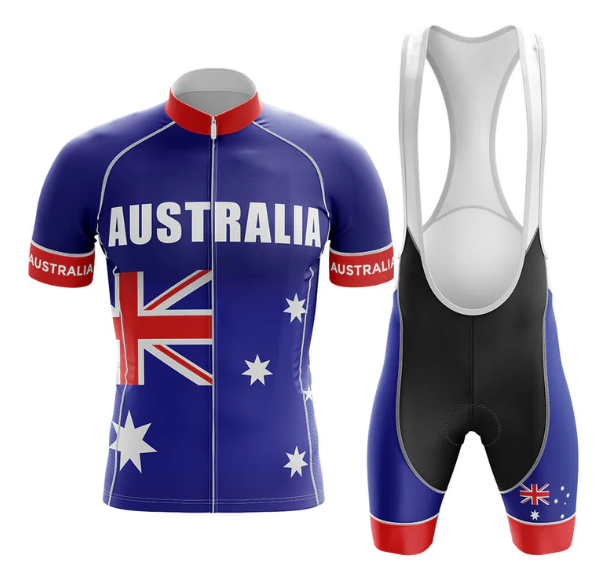 Personalized Australia Cycling v29 Kit Cycling Jersey For Men
