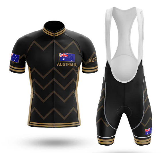 Personalized Australia Cycling v30 Kit Cycling Jersey For Men
