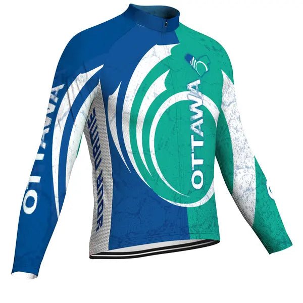 GCRFL Women's Winter Cycling Set - Thermal Fleece Long Sleeve Jersey & Bib Pants For Cold Weather Riding