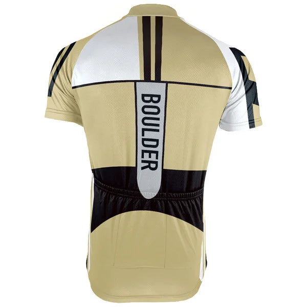 Maillot TACTIC Hard day Colorado moutarde - ÉQUIPEMENTS CYCLISTE