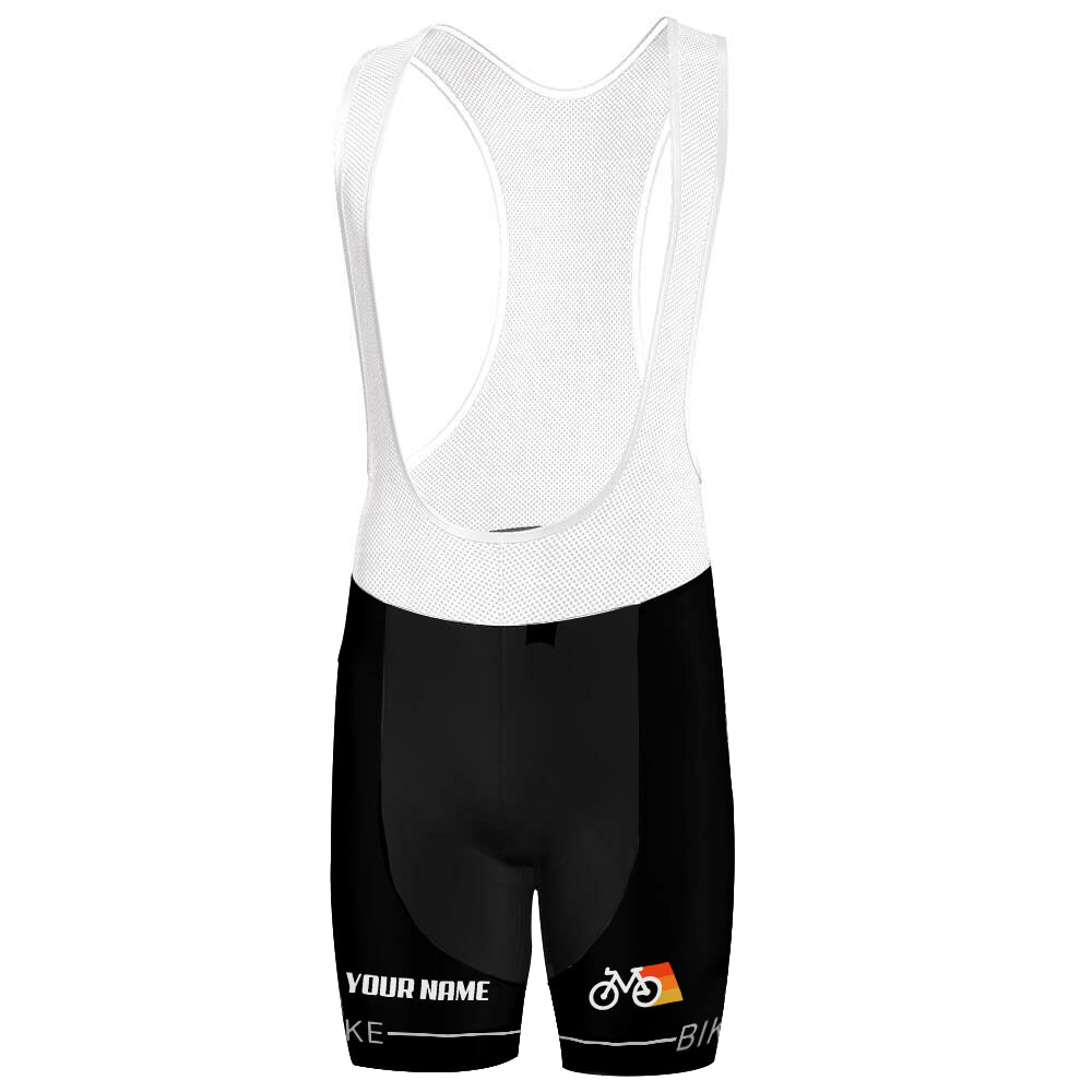 Customized Stripes Bib Shorts Cycling Bib Shorts for Men