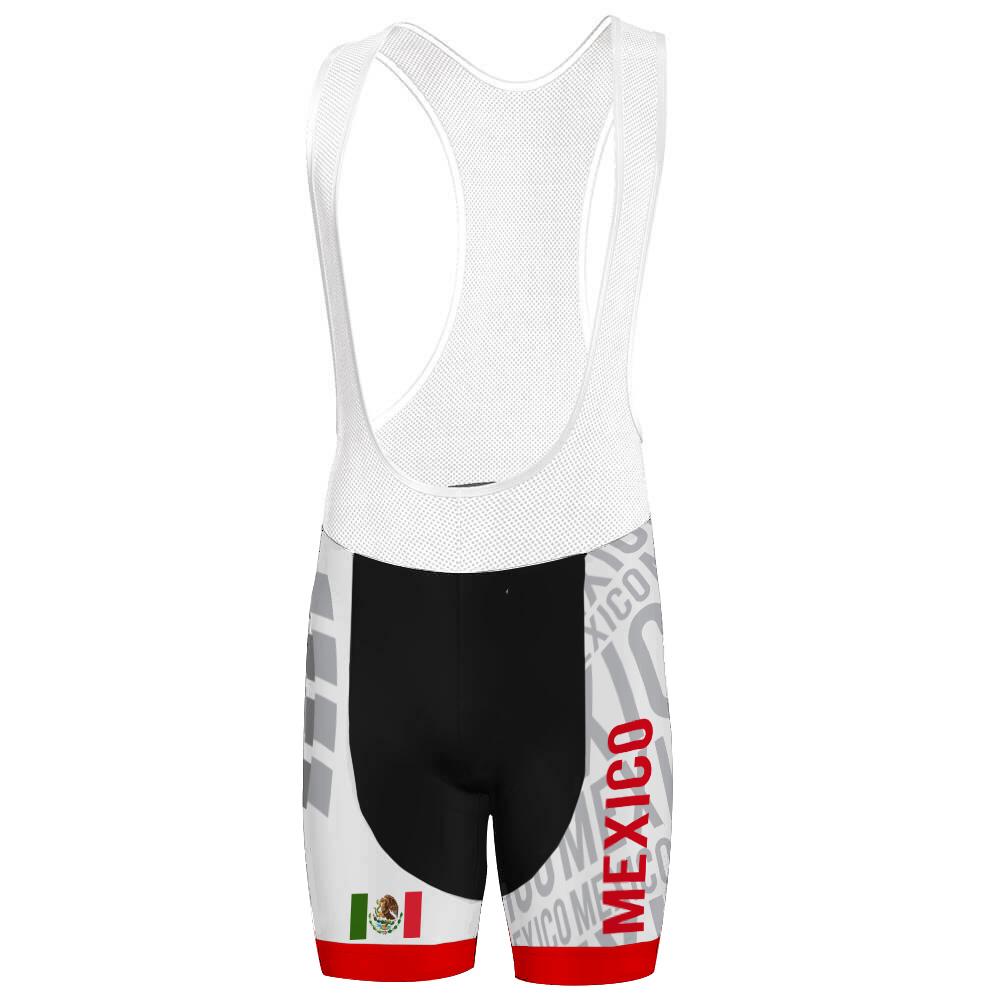 Mexico Bib Shorts Cycling Bib Shorts for Men
