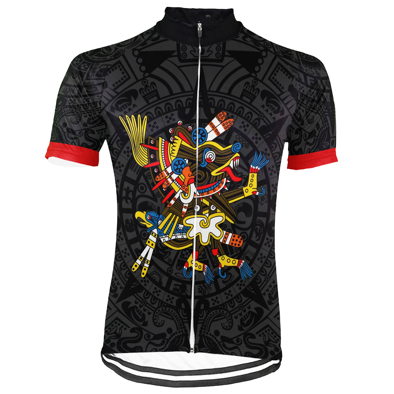 Personalized Mexico Short Sleeve Cycling Jersey for Men