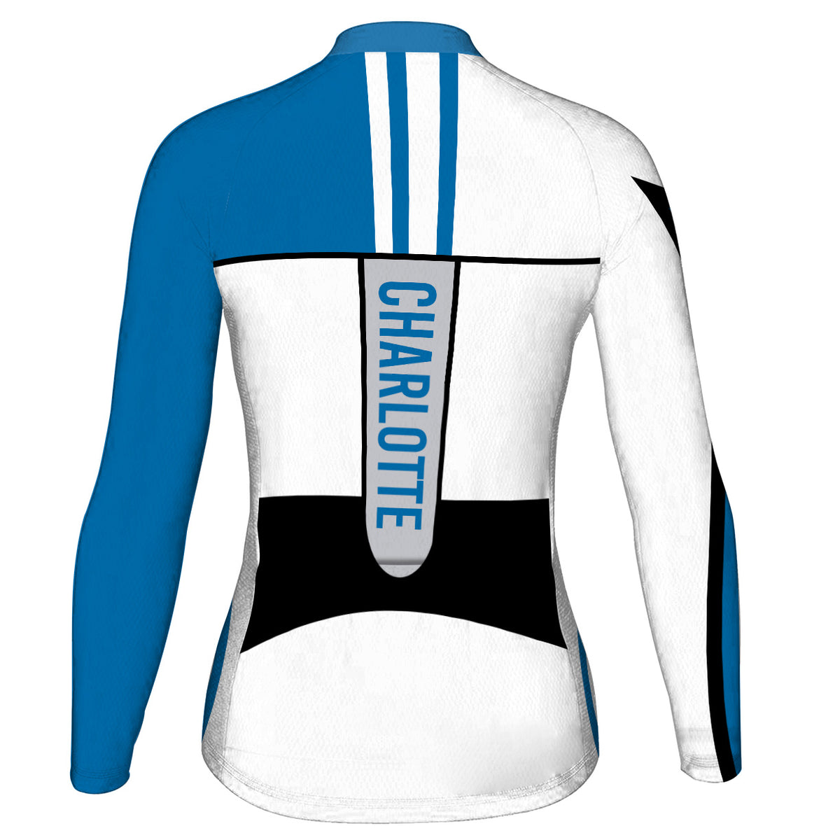 Customized Charlotte Long Sleeve Cycling Jersey for Women OS Cycling