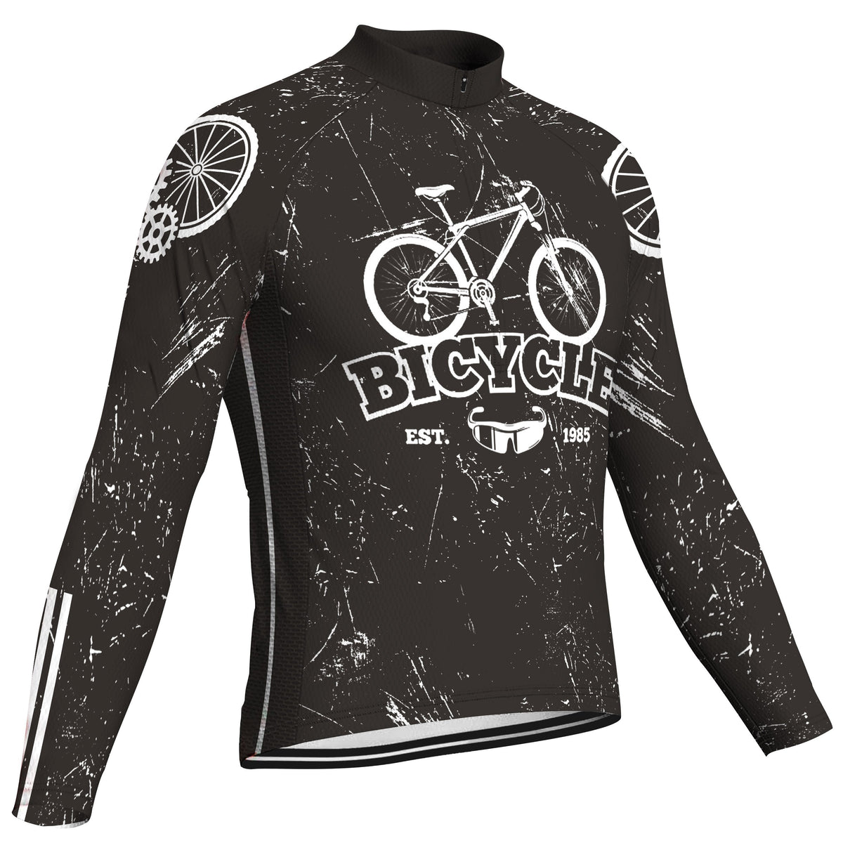 Vintage Long Sleeve Cycling Jersey for Men – OS Cycling Store