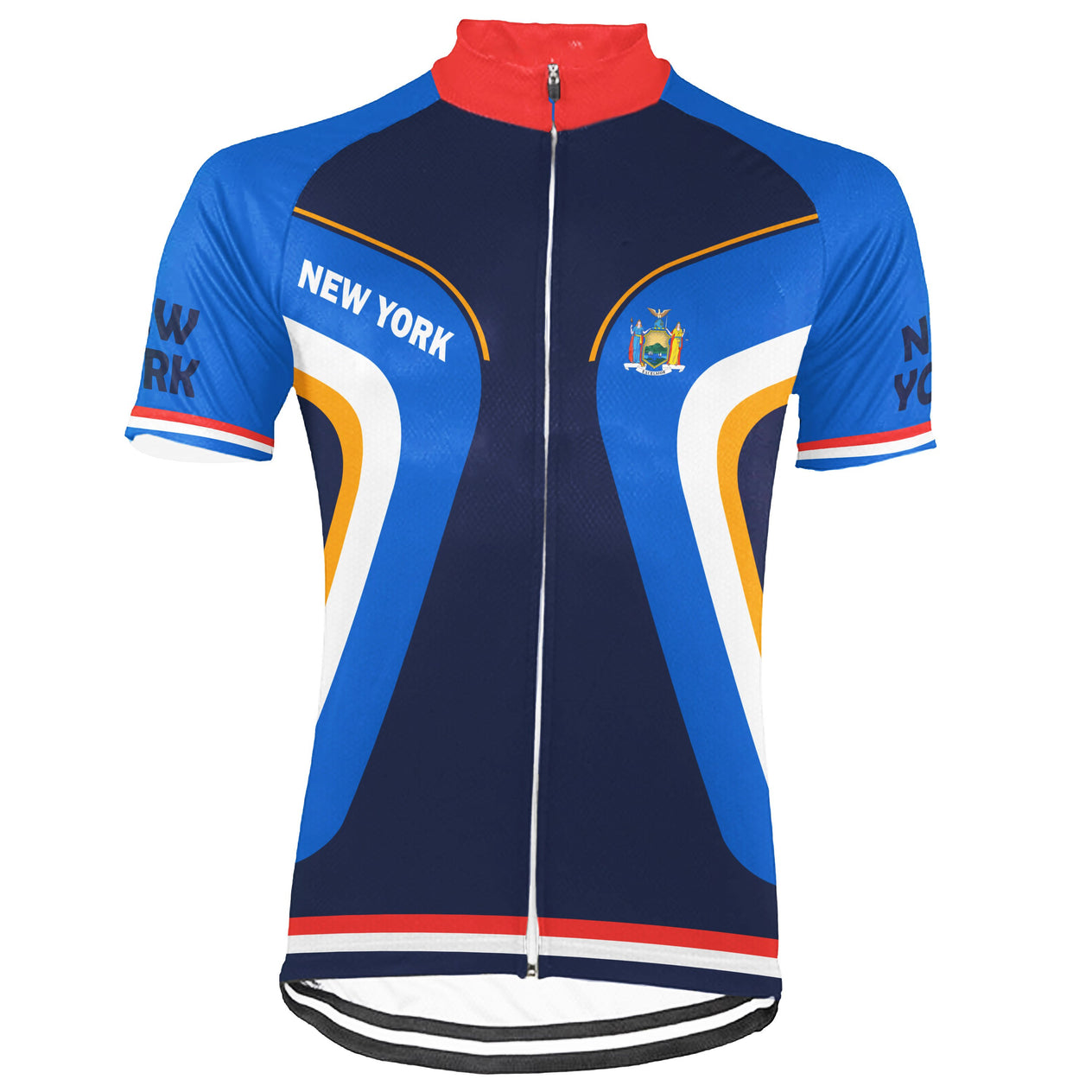 Customized New York Winter Thermal Fleece Short Sleeve For Men