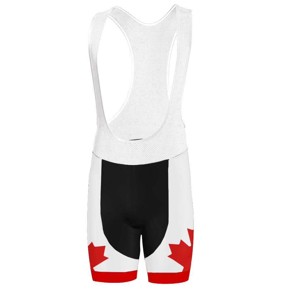 Unisex Canada Bib Shorts Cycling Bib Shorts