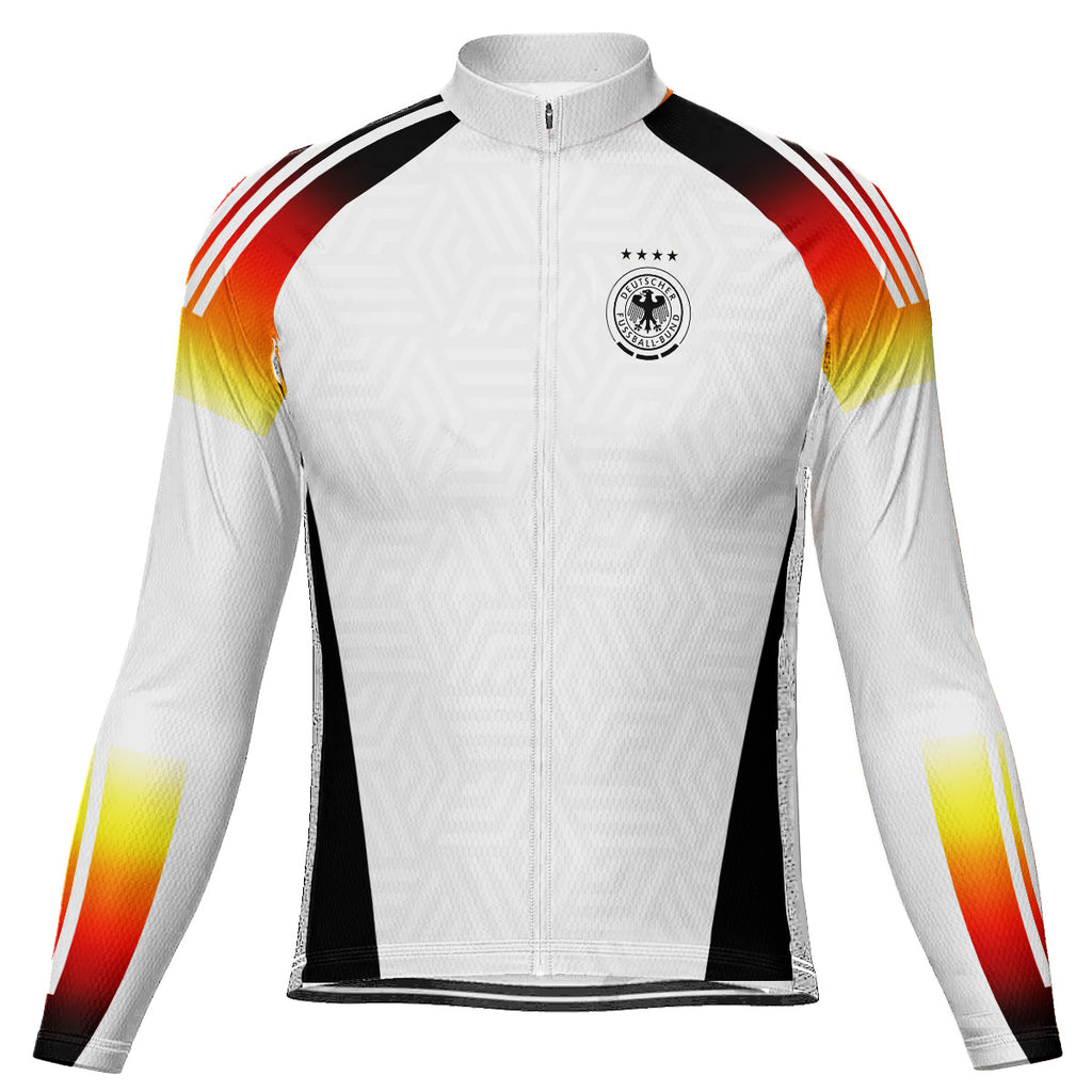 Personalized Germany Long Sleeve Cycling Jersey for Men
