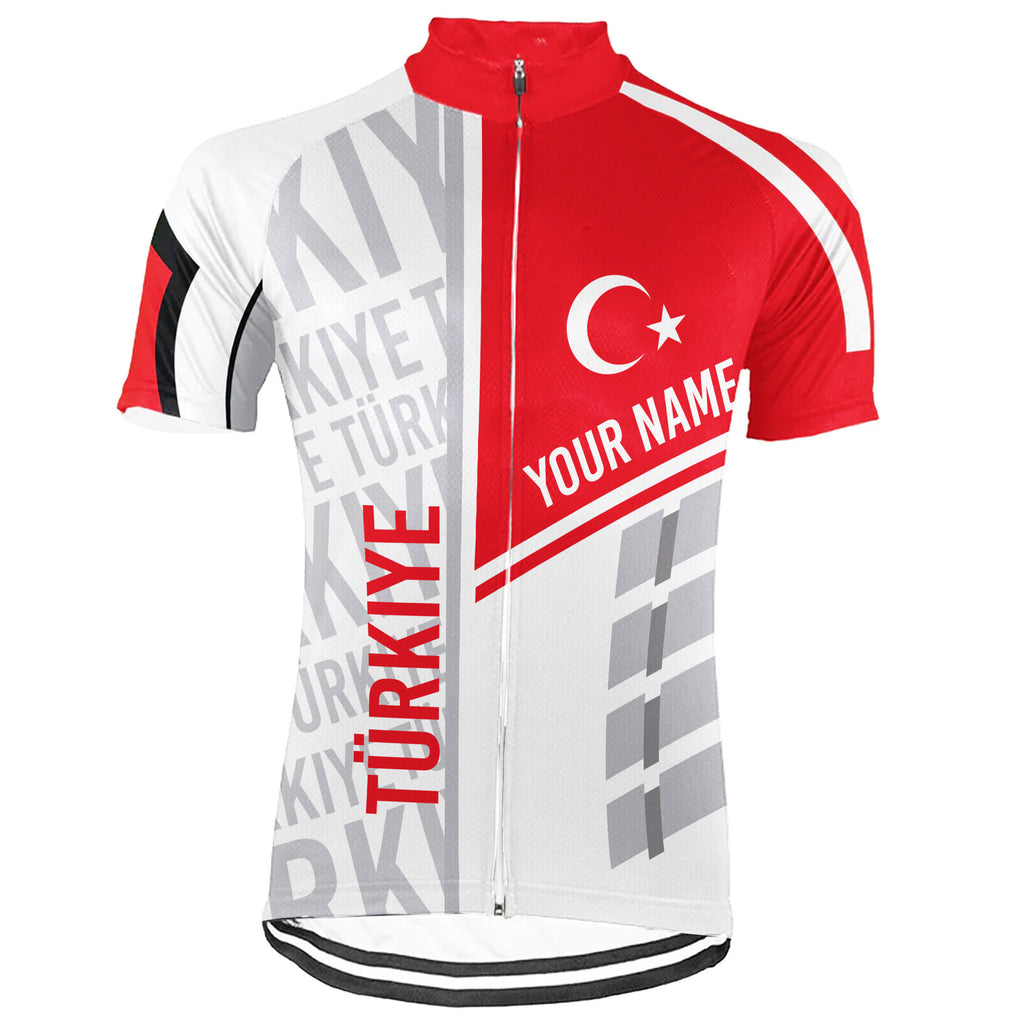 Customized Turkey  Short Sleeve Cycling Jersey for Men