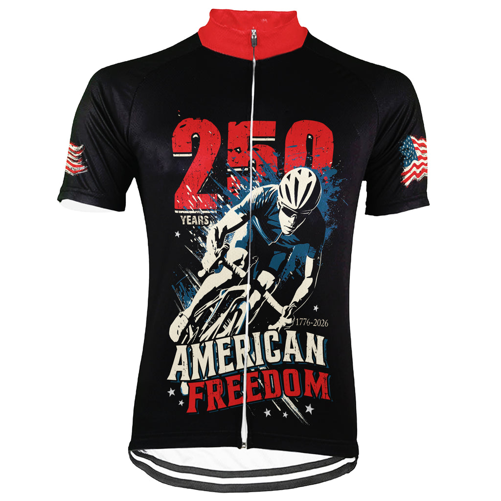 Customized America 250th Anniversary Short Sleeve Cycling Jersey For Men And Women