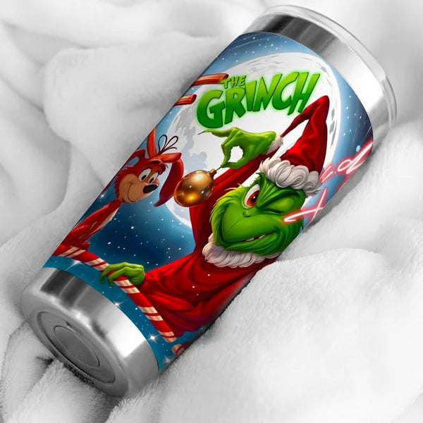 The Grinch Christmas Gift Tumbler