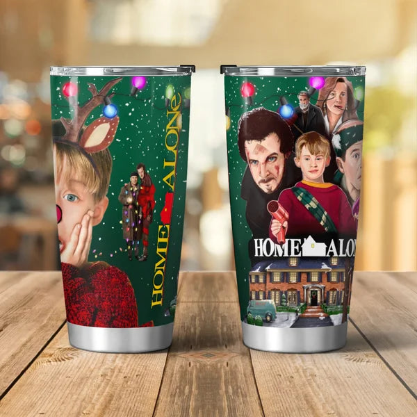 Home Alone Christmas Gift Tumbler