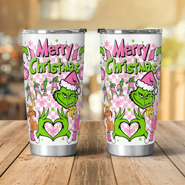 The Grinch Christmas Gift Tumbler