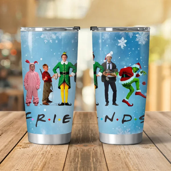 FRIENDS - The GRINCH Christmas Gift Tumbler