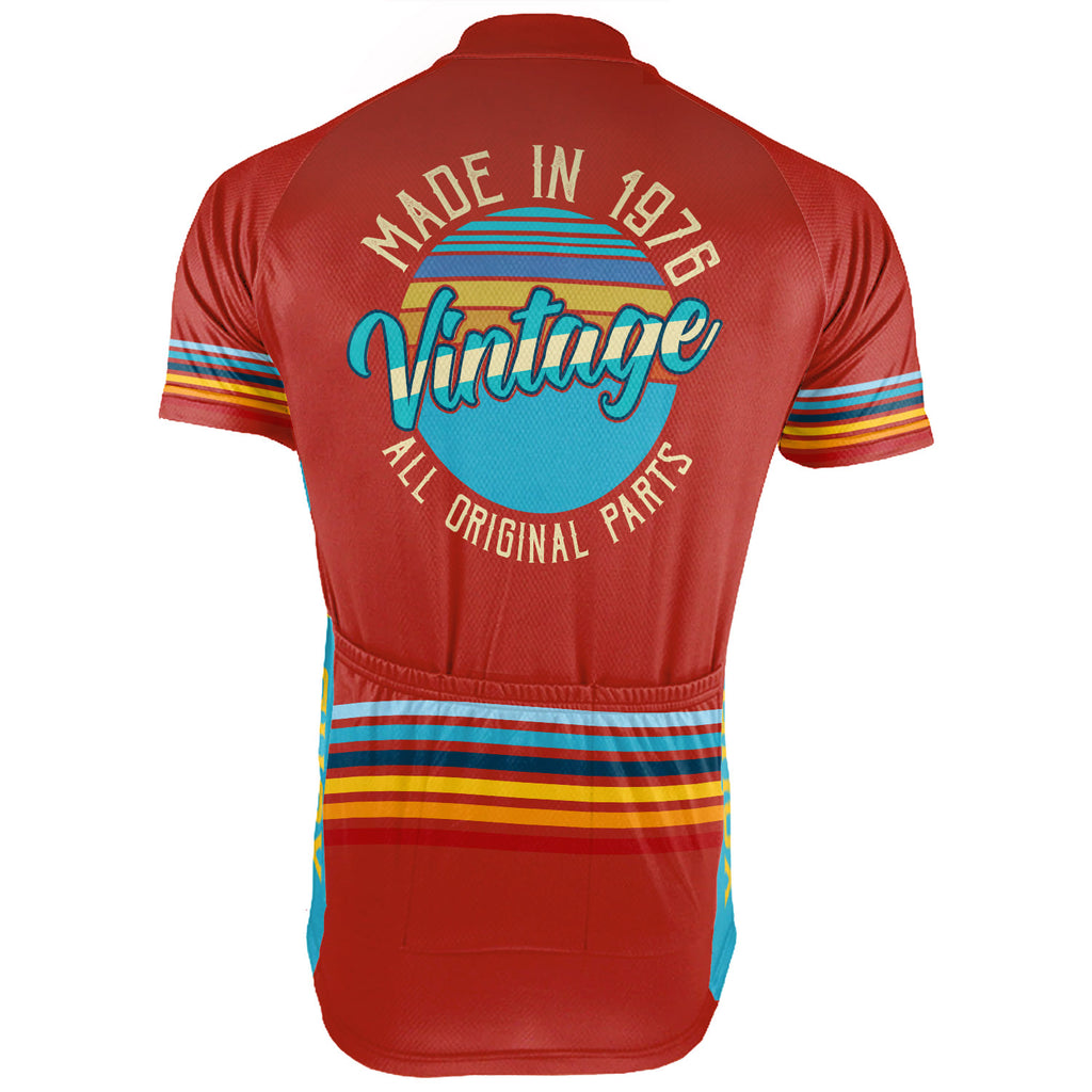Customized Vintage Short Sleeve Cycling Jersey for Men – OS