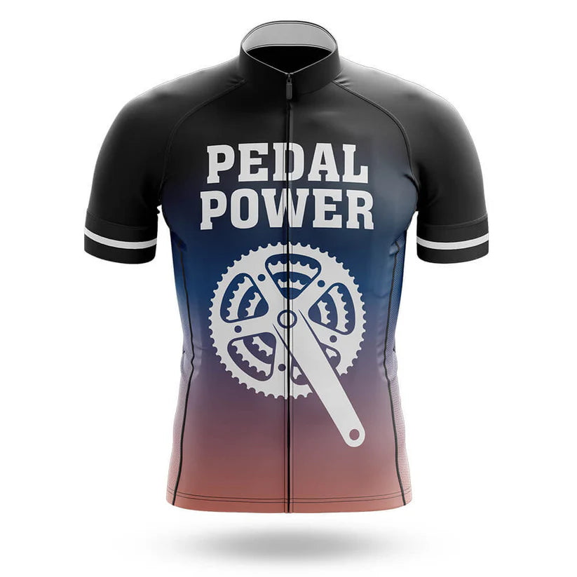 Customized Pedal Short Sleeve Cycling Jersey