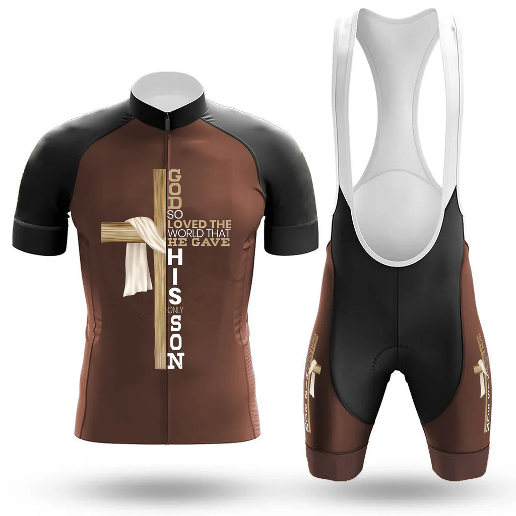 Customized Jesus Short Sleeve Cycling Jersey for Men Shorts Bib Shorts and Sets