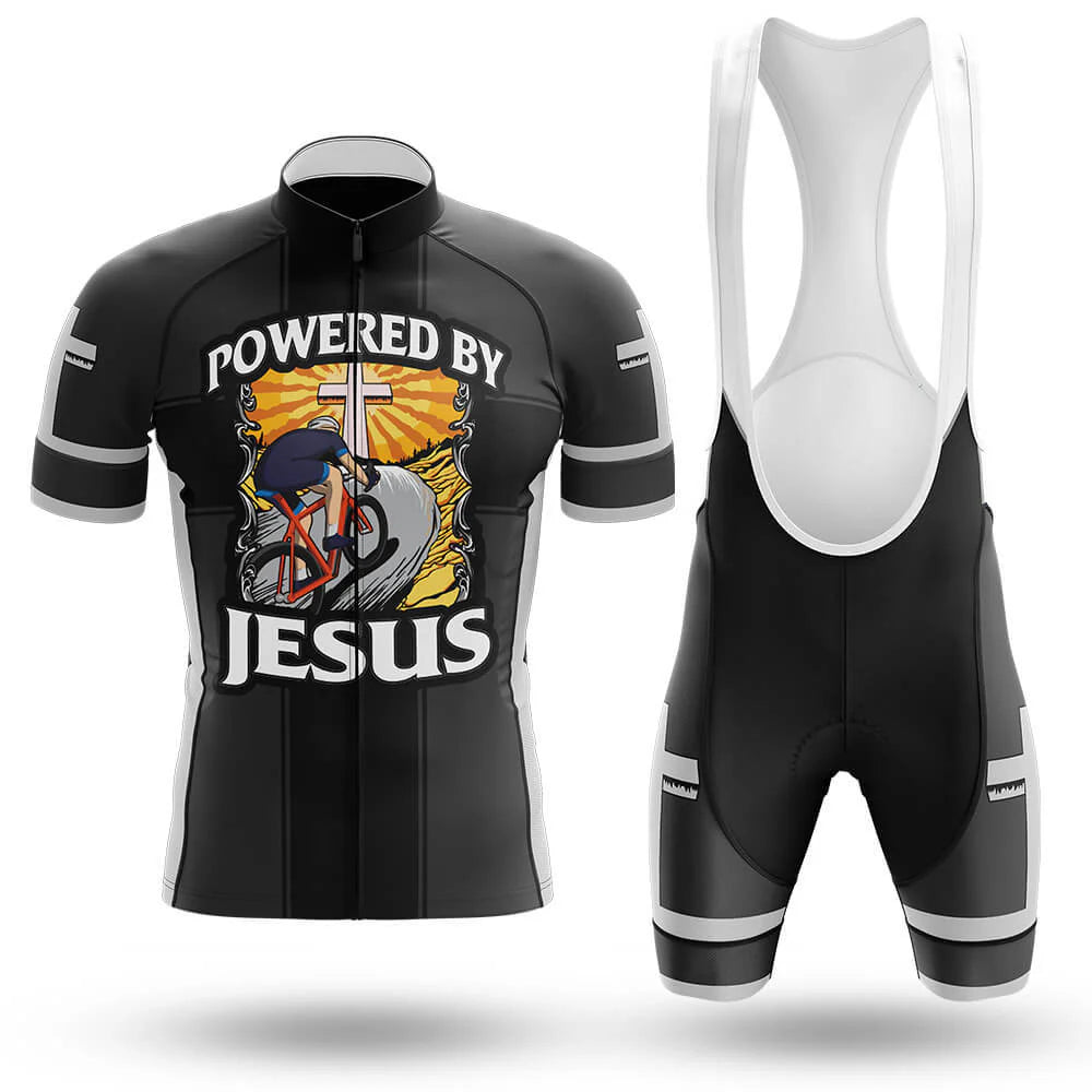 Customized Jesus Short Sleeve Cycling Jersey for Men Shorts Bib Shorts and Sets