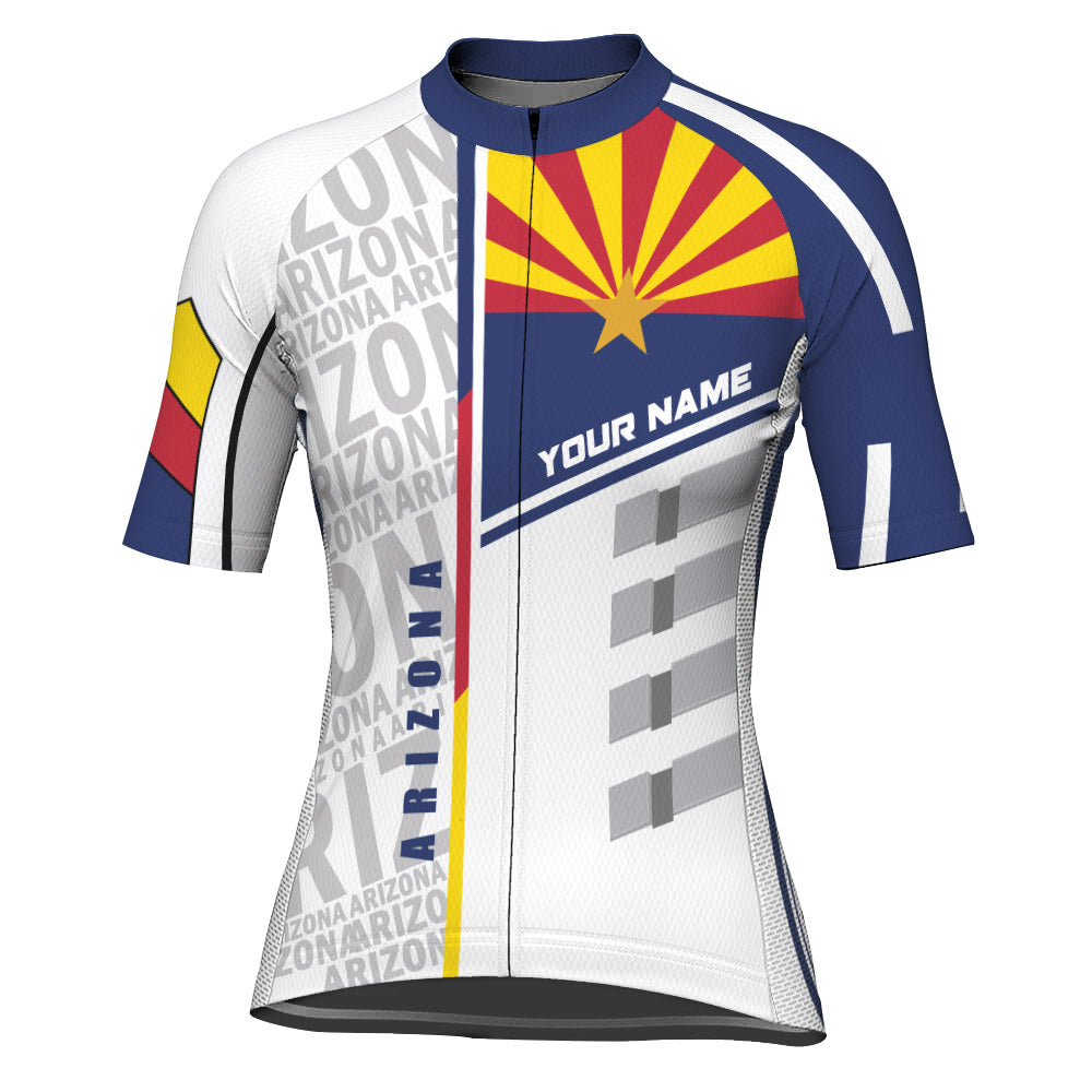 Customized Arizona Short Sleeve Cycling Jersey for Women