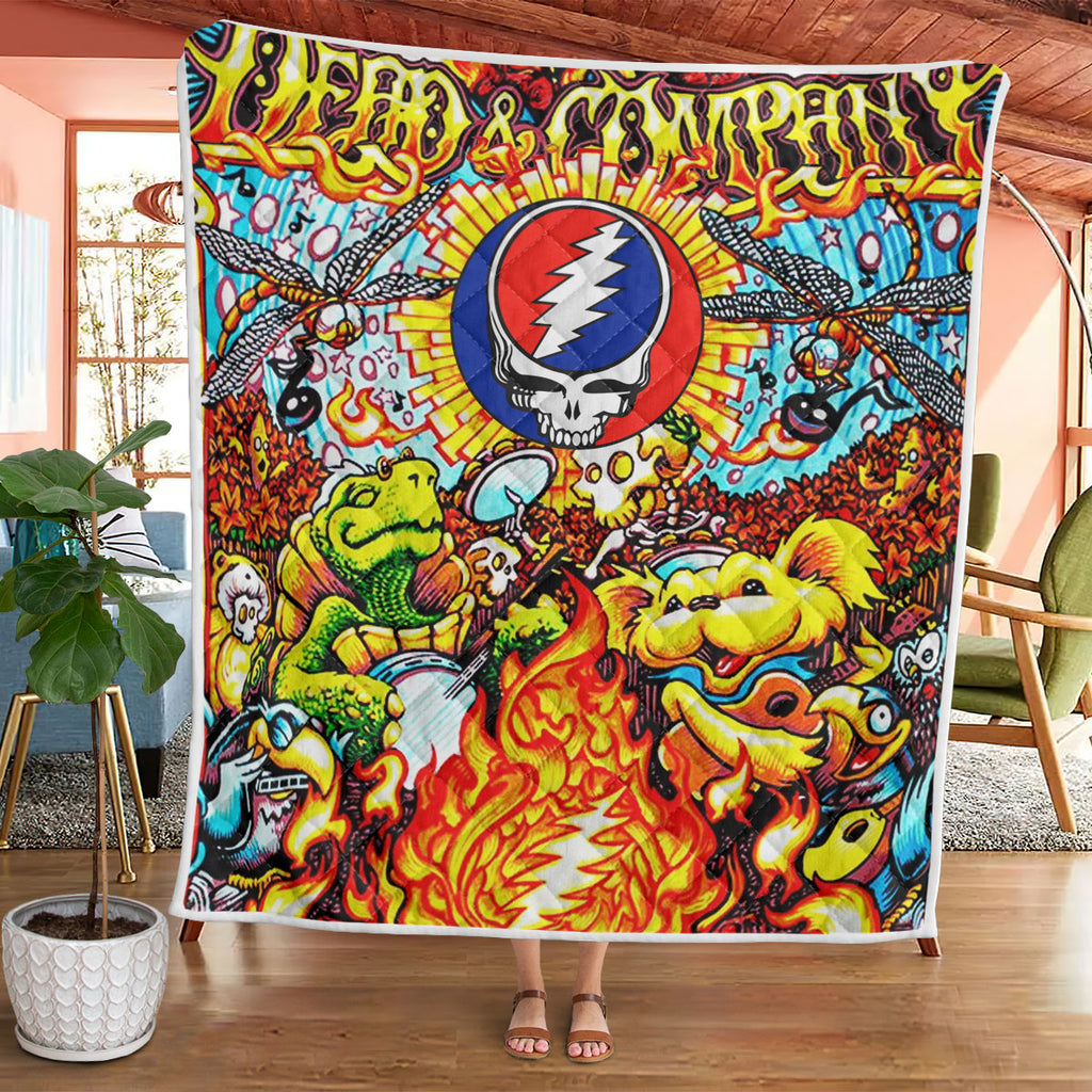 Grateful Dead Fleece Blanket