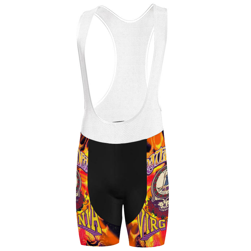 Unisex Virginia Grateful Dead Fan Bib Shorts - Cycling Bib Shorts