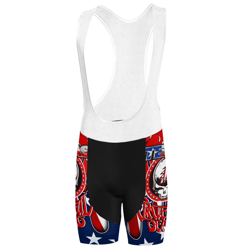 Unisex Texas Grateful Dead Fan Bib Shorts - Cycling Bib Shorts
