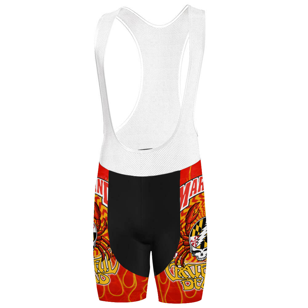 Unisex Maryland Grateful Dead Fan Bib Shorts - Cycling Bib Shorts