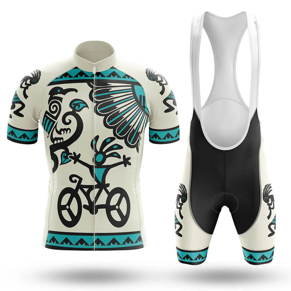 Customized Kokopelli Short Sleeve Cycling Jersey for Men Shorts Bib Shorts and Sets