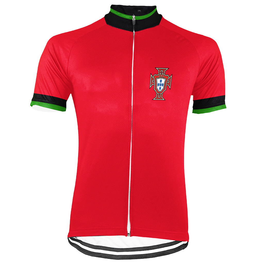 Personalized Portugal Short Sleeve Cycling Jersey for Men