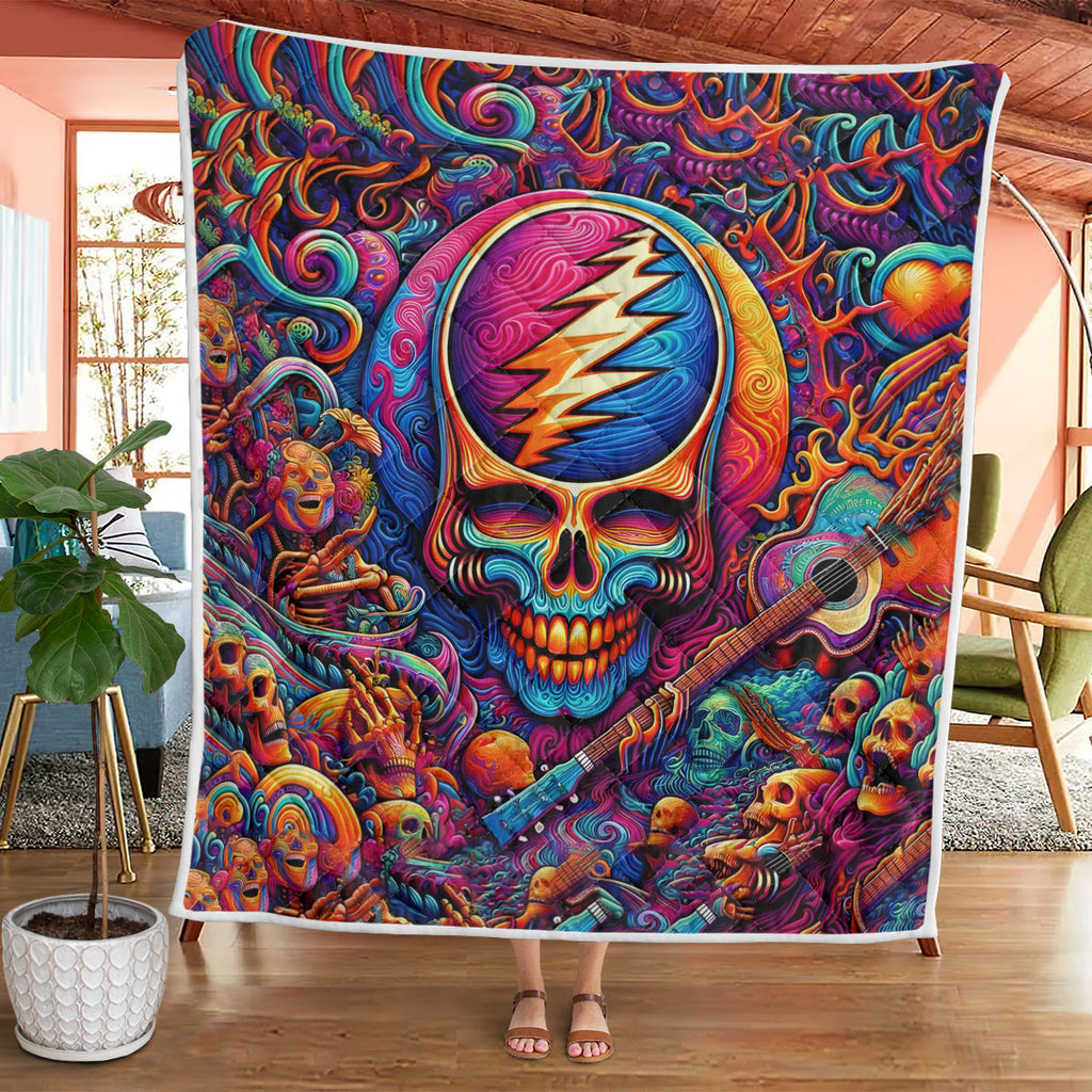 Grateful Dead Fleece Blanket