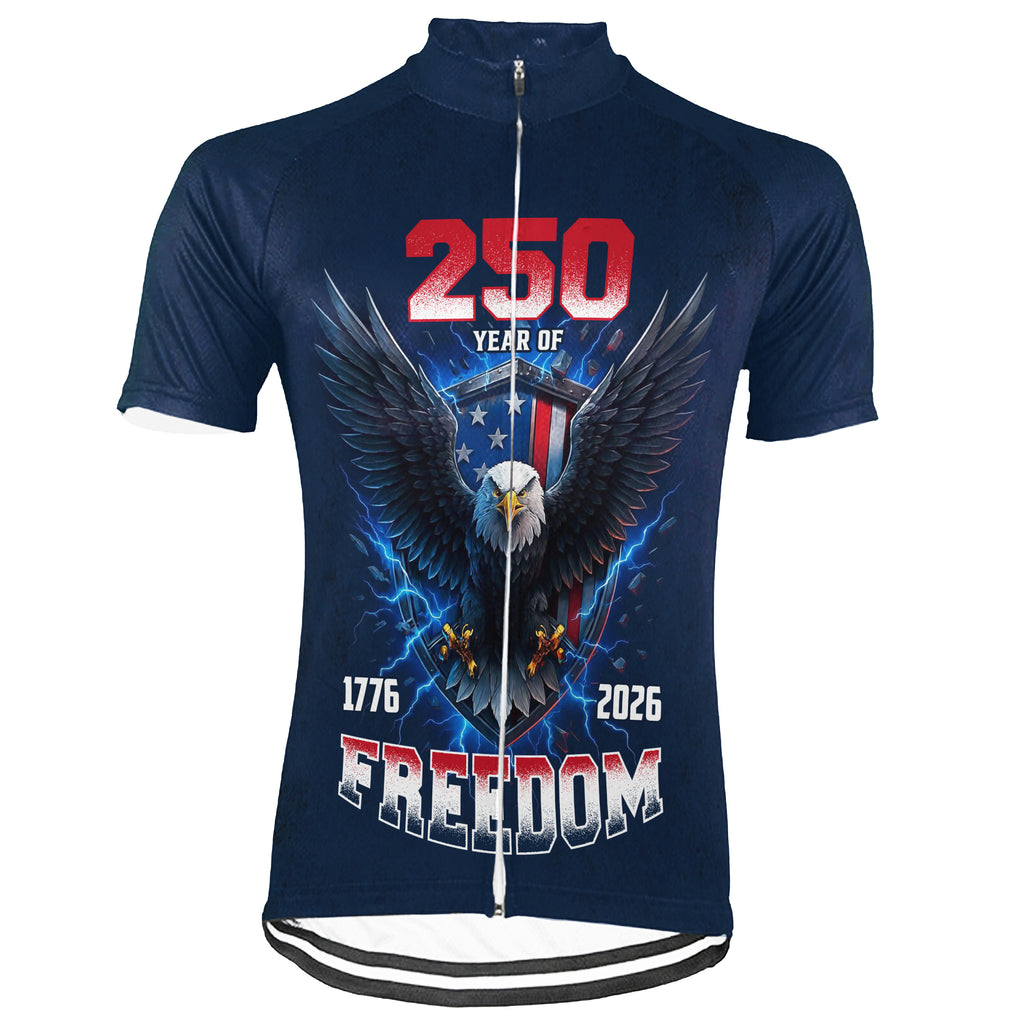 Customized America 250th Anniversary Short Sleeve Cycling Jersey For Men And Women