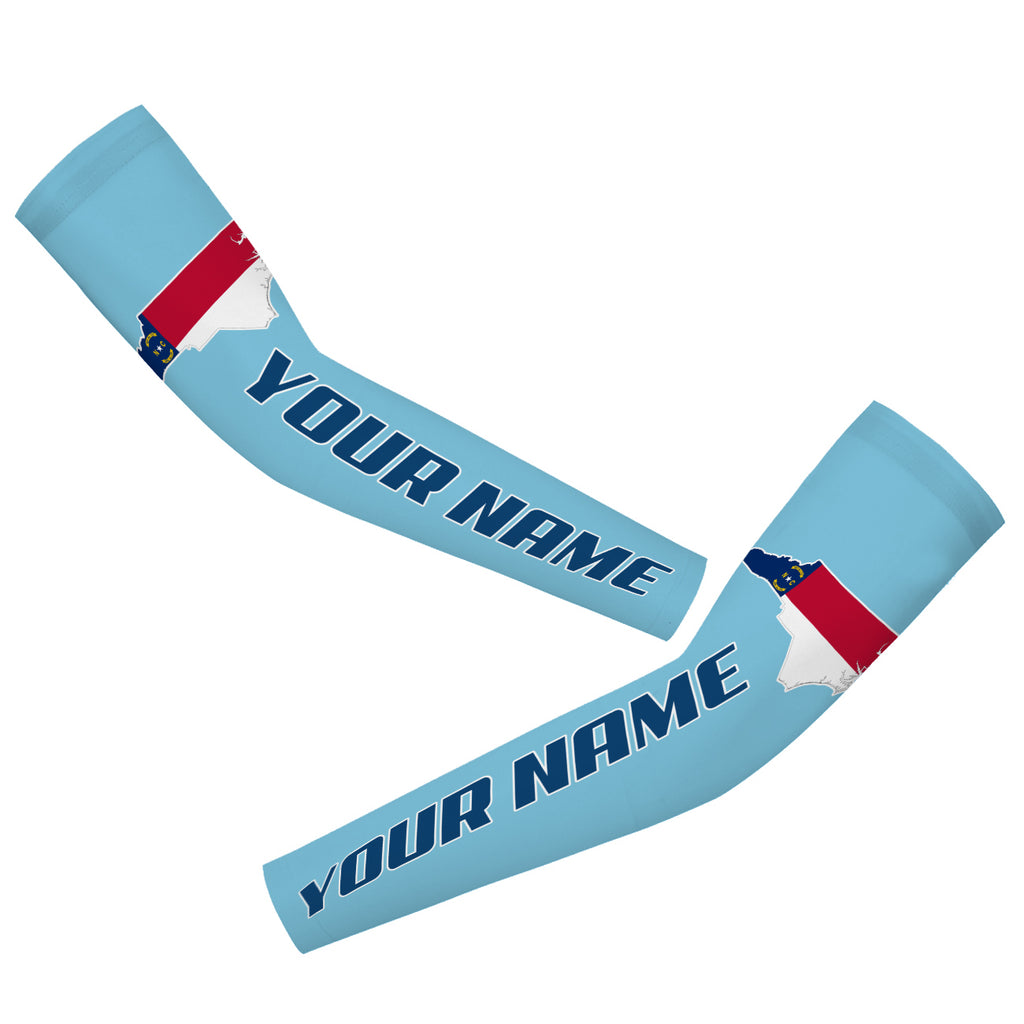 Customized  North Carolina Arm Sleeves Cycling Arm Warmers