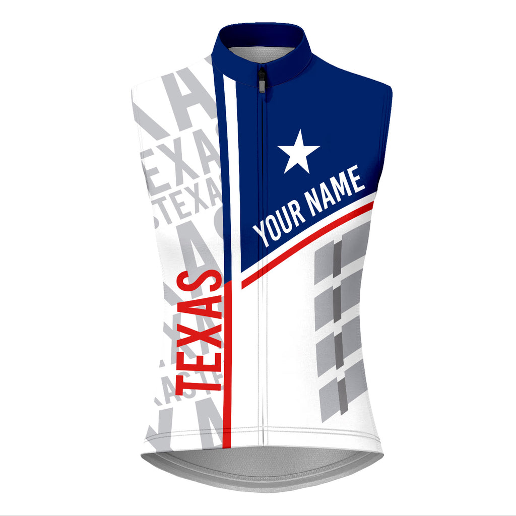 Customized Texas Sleeveless Cycling Jersey For Women