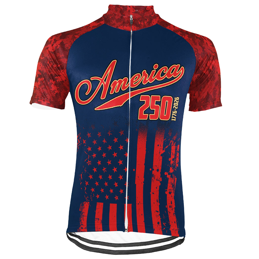 Customized America 250th Anniversary Short Sleeve Cycling Jersey For Men And Women