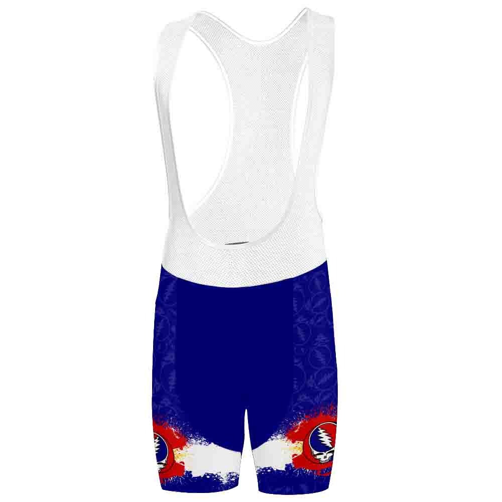 Unisex Colorado Grateful Dead Bib Shorts - Cycling Bib Shorts