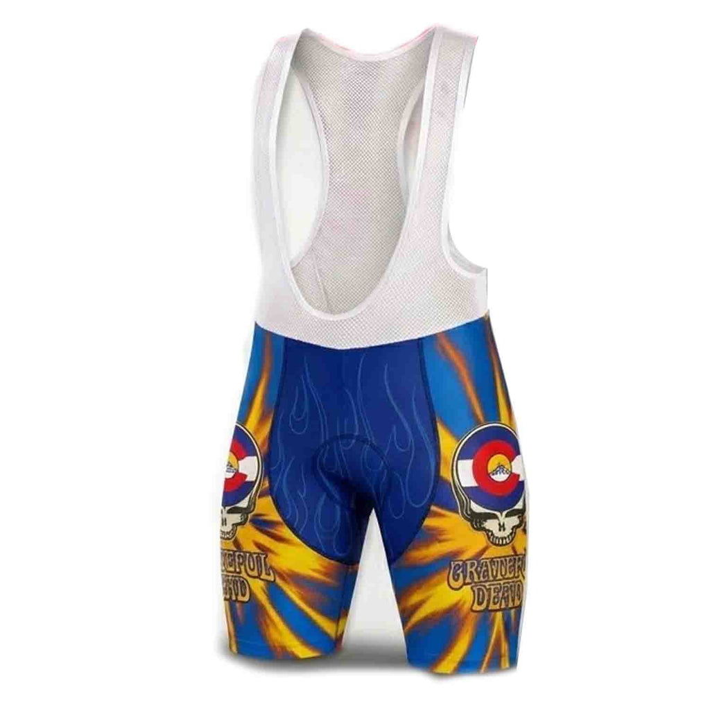 Unisex Colorado Grateful Dead Bib Shorts - Cycling Bib Shorts