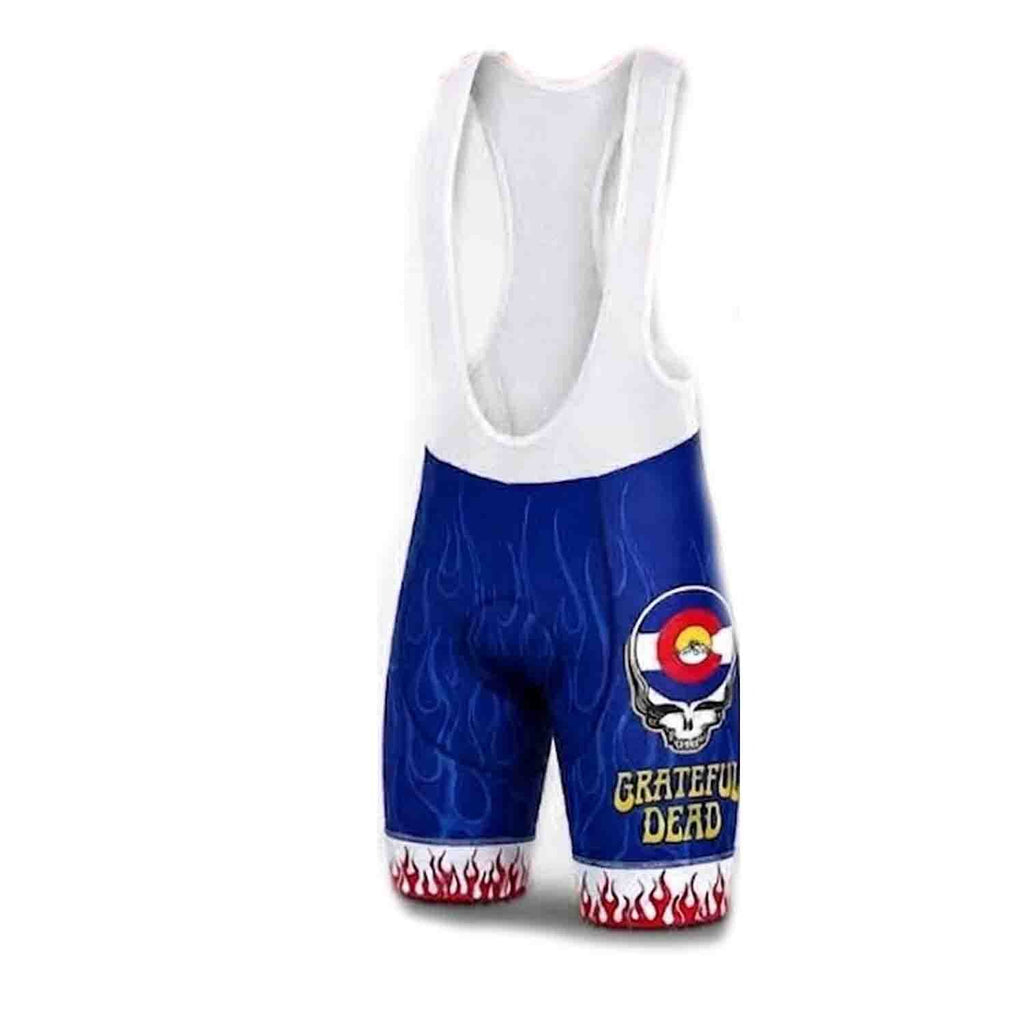 Unisex Colorado Grateful Dead Bib Shorts - Cycling Bib Shorts