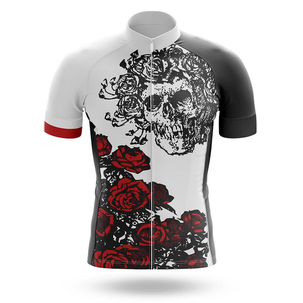 Customized Skull Short Sleeve Cycling Jersey for Men