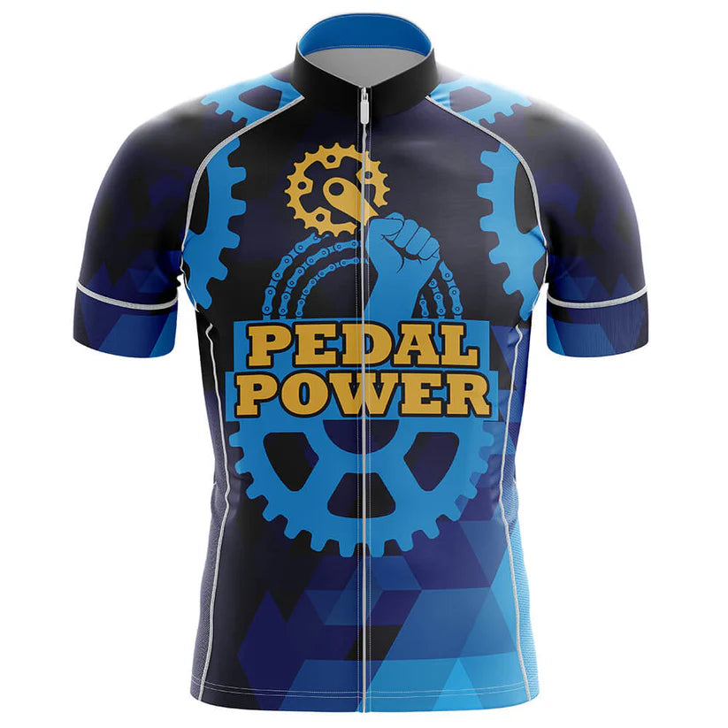 Customized Pedal Short Sleeve Cycling Jersey