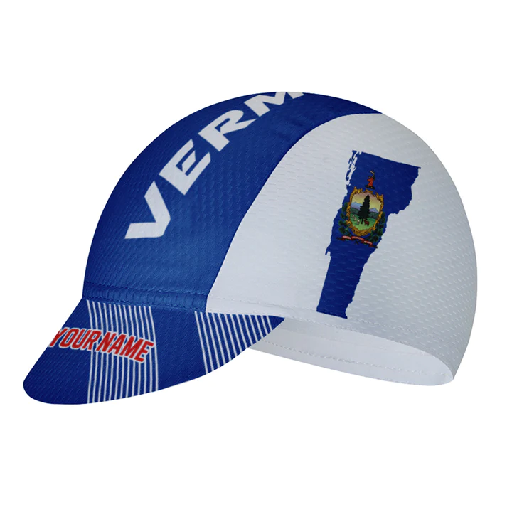Customized Vermont Cycling Cap Sports Hats