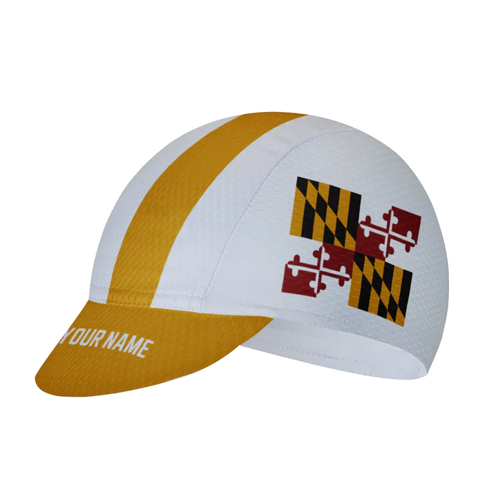 Customized Maryland Cycling Cap Sports Hats