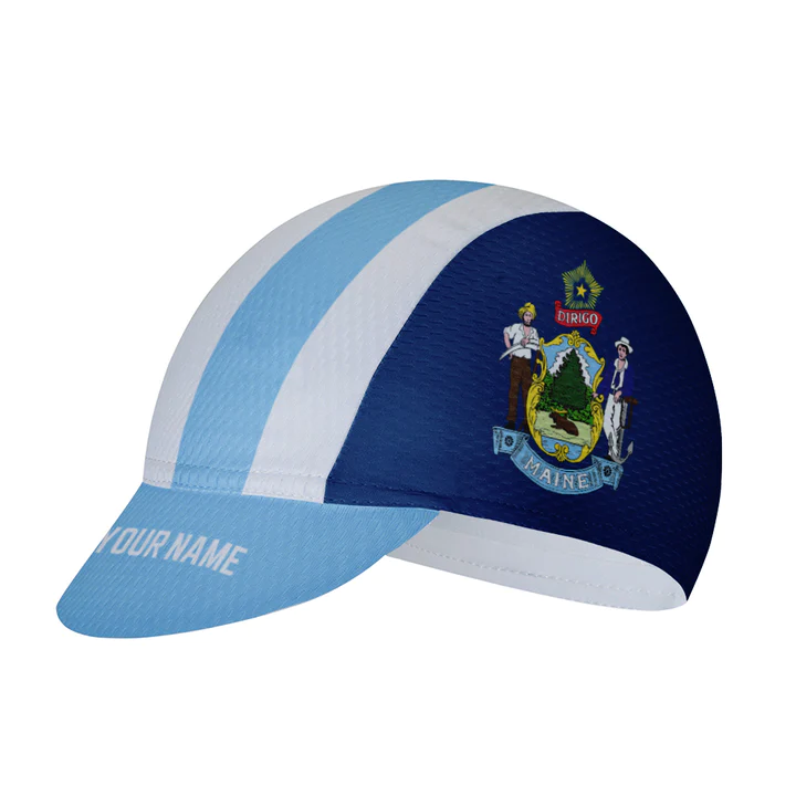 Customized Maine Cycling Cap Sports Hats