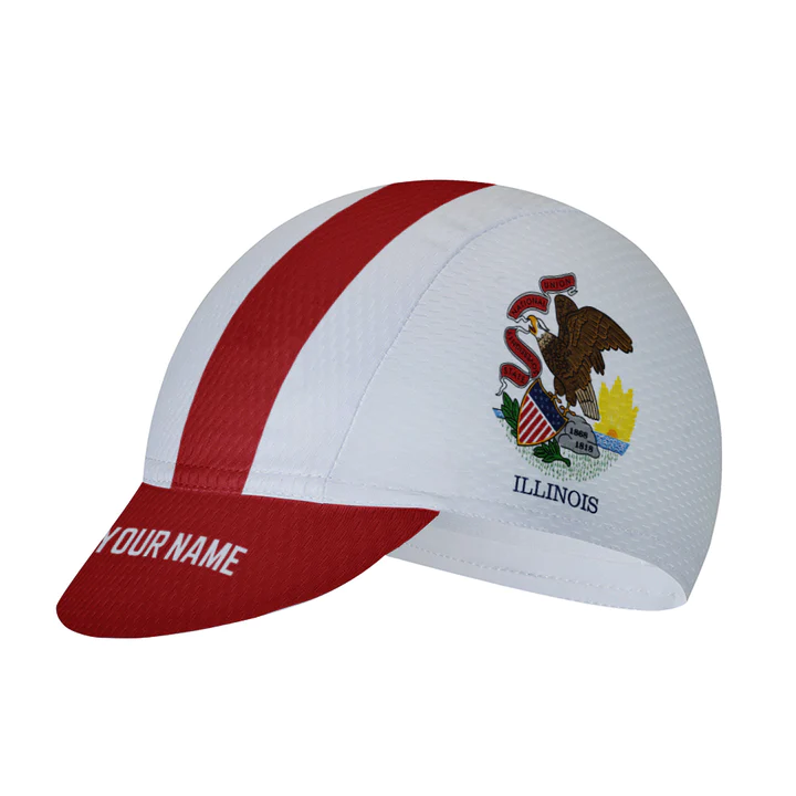 Customized Illinois Cycling Cap Sports Hats