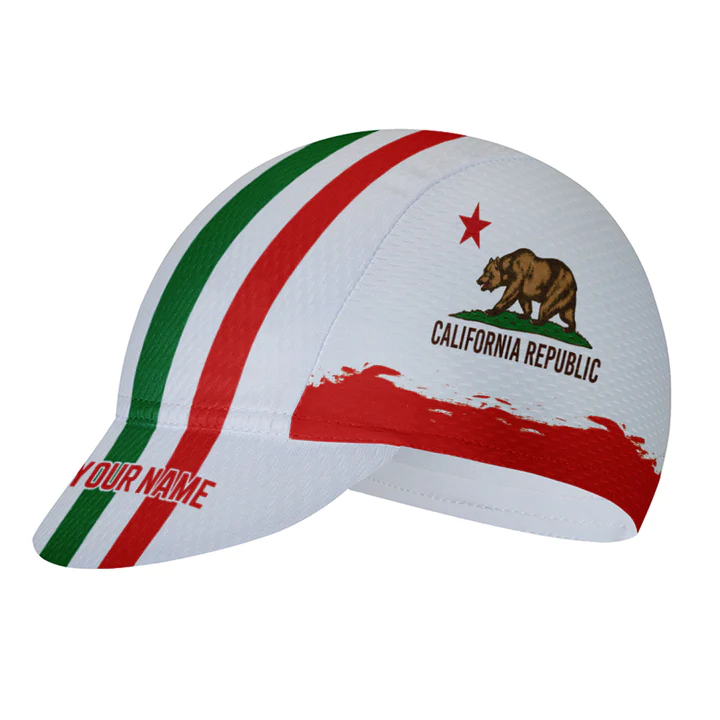 Customized California Cycling Cap Sports Hats