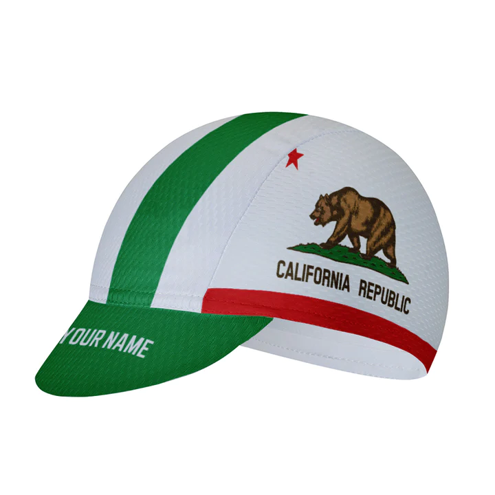Customized California Cycling Cap Sports Hats