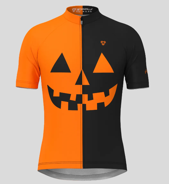 Personalized Halloween Short Sleeve Cycling Jersey for Men