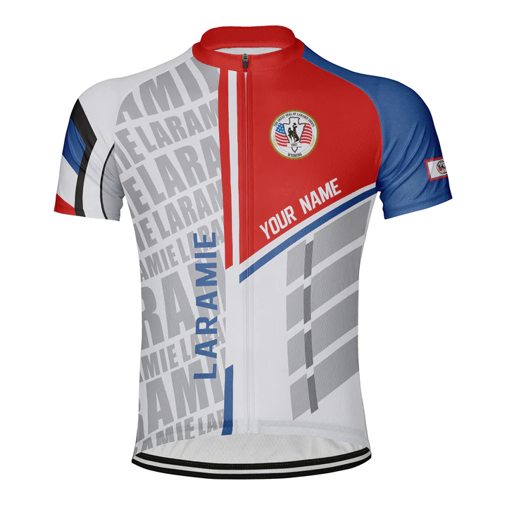 Customized Laramie Short Sleeve Cycling Jersey for Men