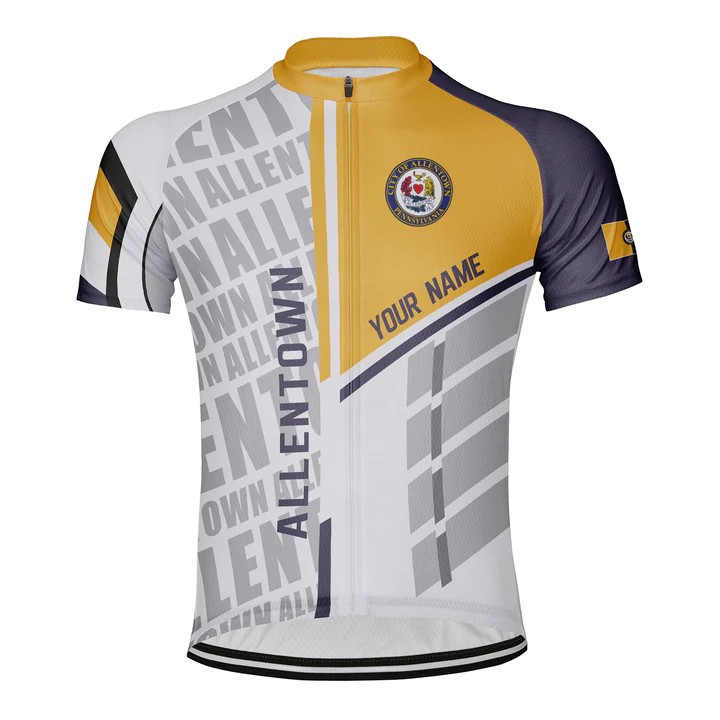 Customized Allentown  Short Sleeve Cycling Jersey for Men