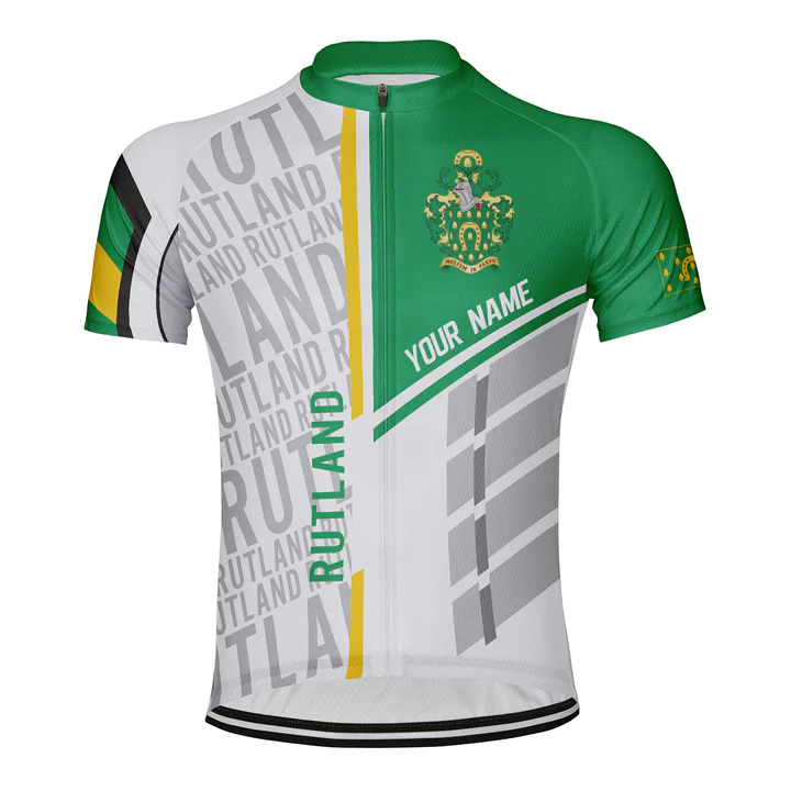 Customized Rutland Short Sleeve Cycling Jersey for Men